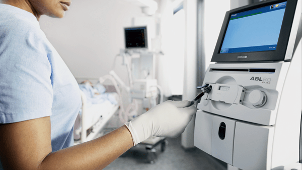 ABL80 FLEX BASIC blood gas analyzer