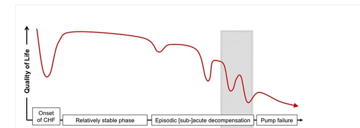 Disease progression. Clinical course of heart failure Greenhalgh et al. BMC Cardiovascular Disorders (2017) 17:156